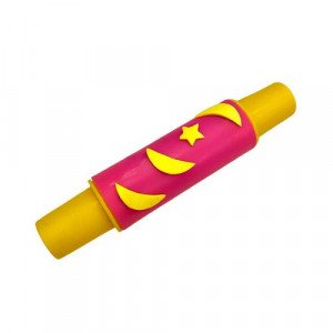 Print Roll Made of Foam Cork Crescent Shape KEEP SMILING