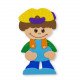 Sponge Foam SMIBA Boy Shape Printed