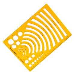 Multi-shape geometric arcs and circles