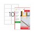 Office Label TANEX 10 Labels White 105x57 mm 
