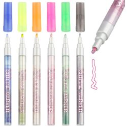 Outline Marker 6 Colors 2mm STA