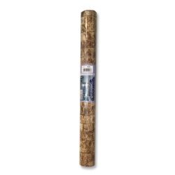 Printed Adhesive Binding Light Brown Stone SIMBA 8 yard