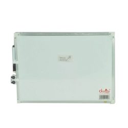 Magnetic Whiteboard 35x25 cm Aluminum Frame With Pen And Magnet