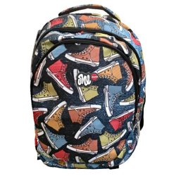 School Bag 45x33 cm colorful shoes