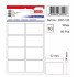 Office Label TANEX White 34 x 52 mm
