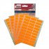 Office Label TANEX Phosphorescent Orange 12 x 30 mm