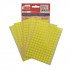 Office Label TANEX Phosphorescent Yellow Circles 0,8 mm