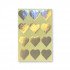 Office Label TANEX Hearts Silver 31×31 mm