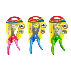   Scissors KEYROAD  Snip Snap With Lock Several Colors Small 6 Inch