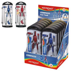Technical Compass Set of 4 KEYROAD