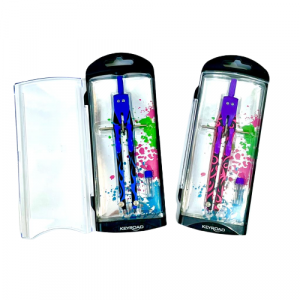 Technical Compass Set of 2 KEYROAD Decorated
