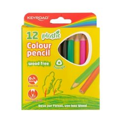Small Plastic Wooden Colors KEYROAD 12 Colors