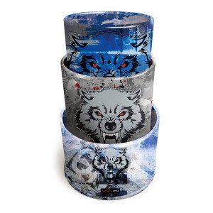Metal Cup Pens 3 Sizes PESTIAL WOLF BUSQUETS