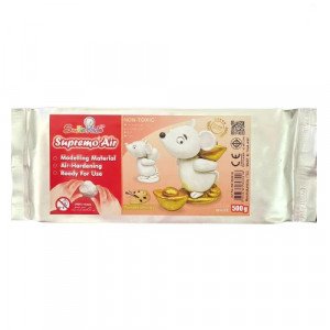  White Air Drying Modelling Clay Smile kids 500g