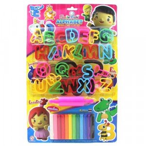 Space Set Clay With Molds Smile Kids 200 g