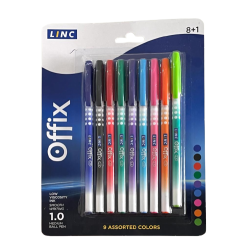  Gel Pall Pens Set LINC Offix