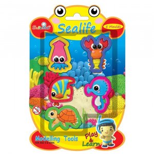 Clay Molds Sea ​​Animal Shapes