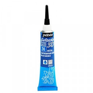  Setacolor 3D Metal Effect 24 Earthenware Blue 20 ml