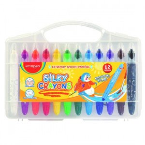 Silky crayons 12 colors KEYROAD