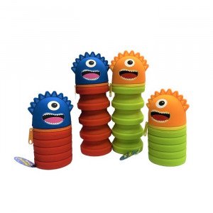   A rubber Pencil Case Can Be Enlarged And Reduced KEYROAD Two Colors