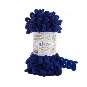  Soft Puffy Yarn Navy Blue 360 ALIZE