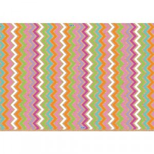 Kraft Gift Wrapping Paper 100 x 70 cm KESKIN Zyq Zaq Imprinted
