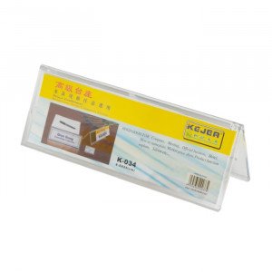 قاعدة اسم مكتب وجهين شكل مثلث 25×8.5 سم