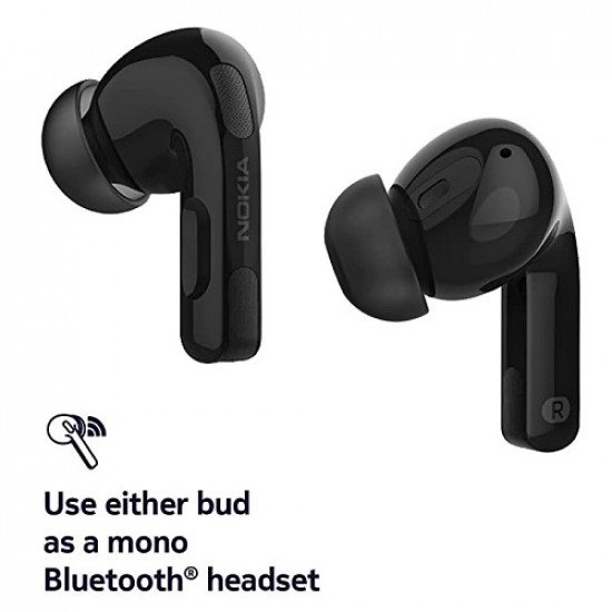 سماعات أذن لا سلكي نوكيا Go Earbuds+ اسود