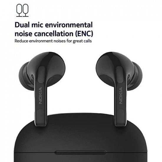 سماعات أذن لا سلكي نوكيا Go Earbuds+ اسود