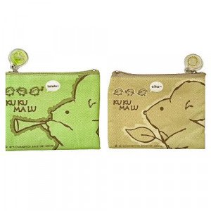  Zippered Money and Cards Bag Two Pieces KUKU MALU