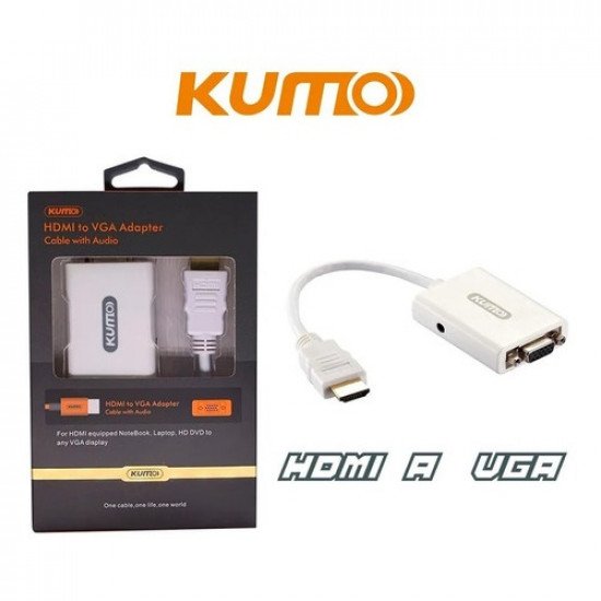 كيبل كومو محول HDMI to VGA
