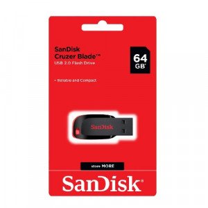 USB Flash Memory 64 GB SanDisk