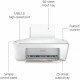 طابعة دسك جيت ملونه سلكي 3 في 1 hp-2320
