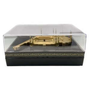 Anthropomorphic The Great Mosque in Miniature Gold
