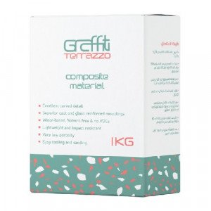 Terrazzo Composite Material 1 kg Graffiti