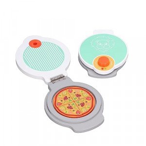 Wooden Children's Toy Pancake and Pizza Maker