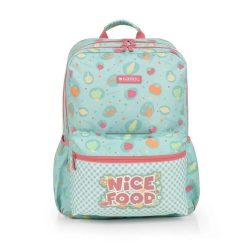 School Backpack Nice Food Tiffany Vegetables 2 Large Pocket GABOL