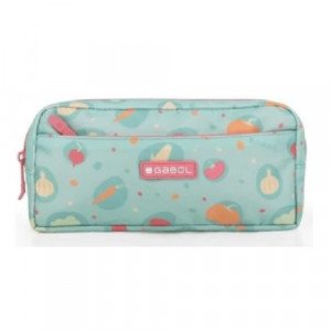 Pencil Case With Two Zippers Nice Food Tiffany Vegetables GABOL