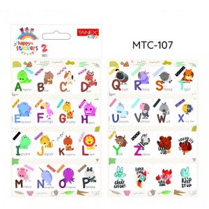 English Letters Stickers TANEX