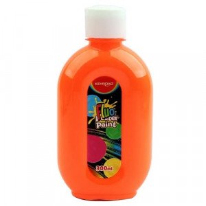 Poster Colors KEYROAD Orange Neon 300 ml 