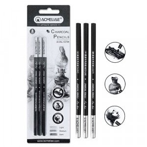Charcoal ceremony 3 pieces set  ACMELIAE 
