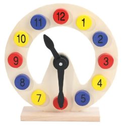 Wooden Children's Toy Digital Clock