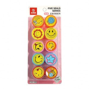 Smiley Stamps English Encouraging Phrases 10 Pieces