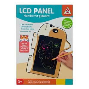 Children's LCD Blackboard 12 Inches Hamster Frame With Pen