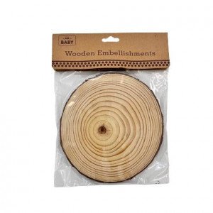 Round Piece Of Wood 13cm