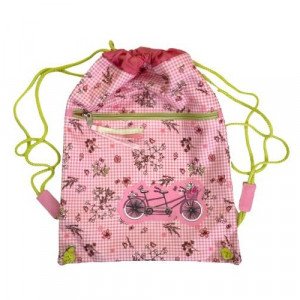 Medium Backpack With Rope Pink bike Busquets
