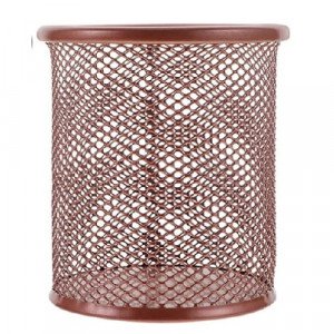 Pen Holder Metal Mesh Rose Gold MAS