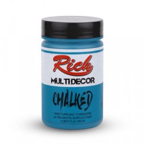 Multi Decor Chalked Paint Turquoise 4558 RICH 250 ml