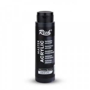 Master Acrylic Color Black Rich 500 ml