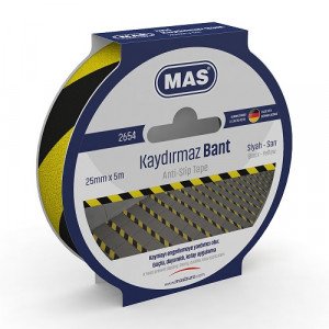 Anti-Slip Tape 5m x 25mm MAS Yellow and Black